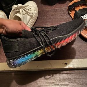 Wanted Black Tennis Shoes